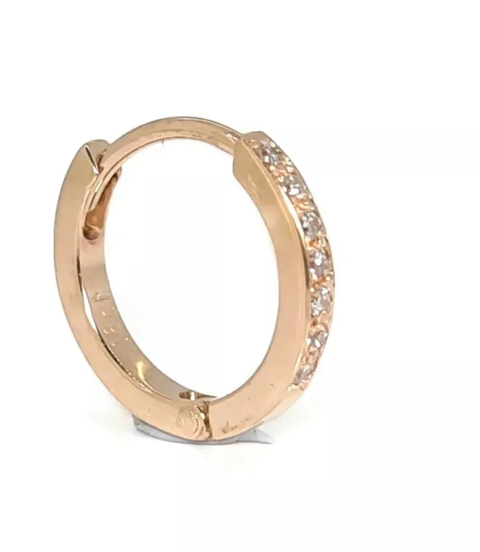 Solid rose hotsell gold nose stud