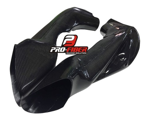 CARBON RACE AIR INTAKES PIPES DUTCS TUBES FOR SUZUKI GSXR GSX-R 1000 2007-2008 - Picture 2 of 2