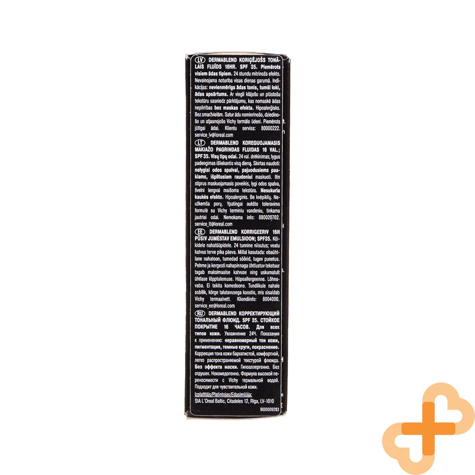 Vichy Demablend Fluid Corrective Foundation 16HR 30ml SPF35 Colour Sand 35 - Image 2 of 4