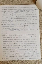 NOBEL PRIZE BIOLOGY SOREL BANDS MAX PERUTZ ORIGINAL ENVELOPE FROM CAMBRIDGE +