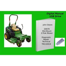 John Deere Z997R Mid-Mount Z-Trak Mower Diagnostic and Repair Technical Manual