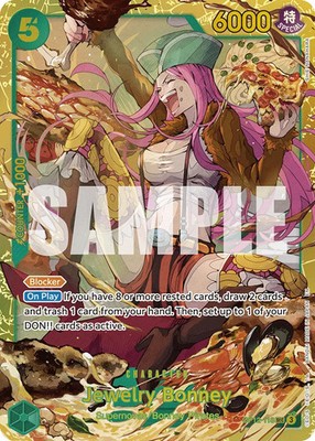 One Piece Legacy of the Master Jewelry Bonney Secret Rare OP12-118 NM english