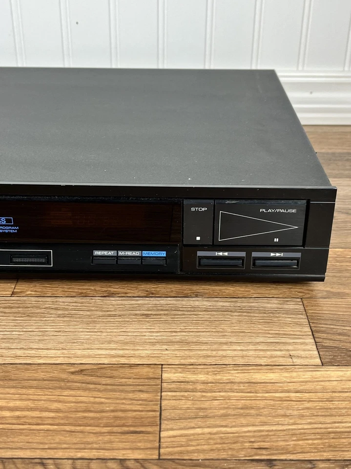 Reproductor de CD compacto de un solo disco Kenwood Dp-850, probado funciona muy bien, negro Foto 4 de 4