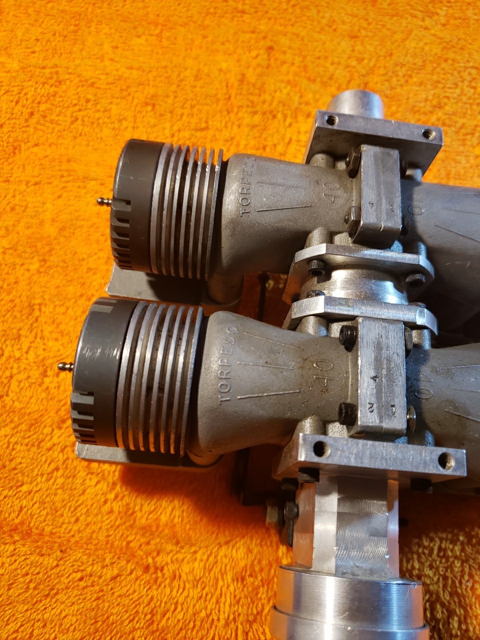 K&B Engine - torpedo Radial 4 Cylinder Flat 4 X 40 Motor - Rare Custom - KIK25