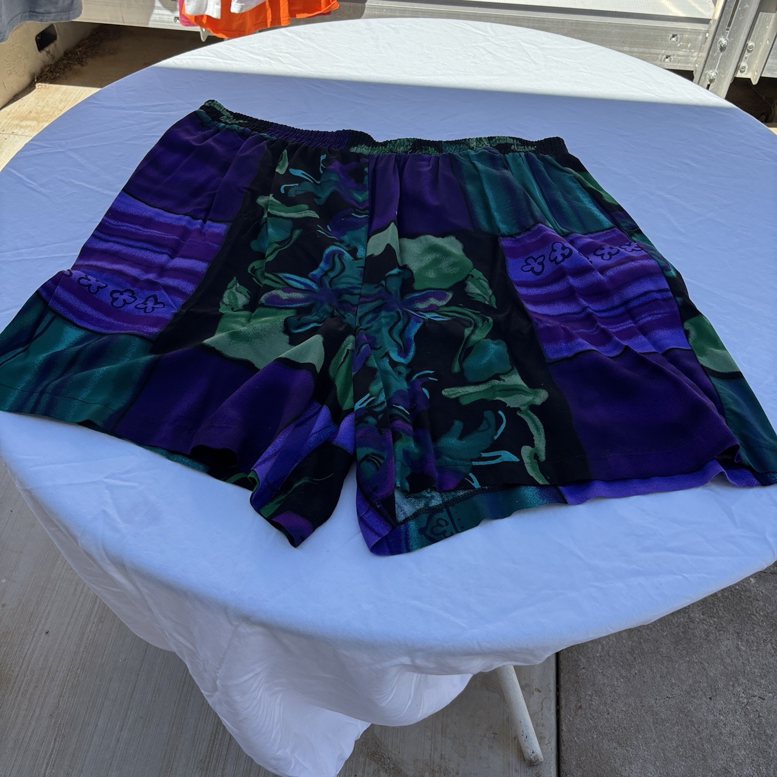 Bobbie Brooks Women's Multicolor 100% Rayon Top & Short Set 2XL thumbnail 11