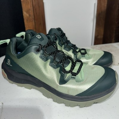 Salomon Vaya Hiking Shoes Women s Size 7.5 Green  