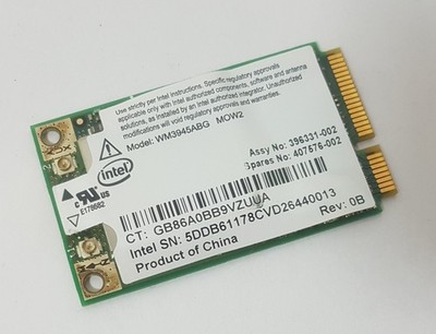 Wlan Intel Pro Wireless 3945 ABG HP Compaq nc6320 nx7300 nx7400 nx8200 nx8400