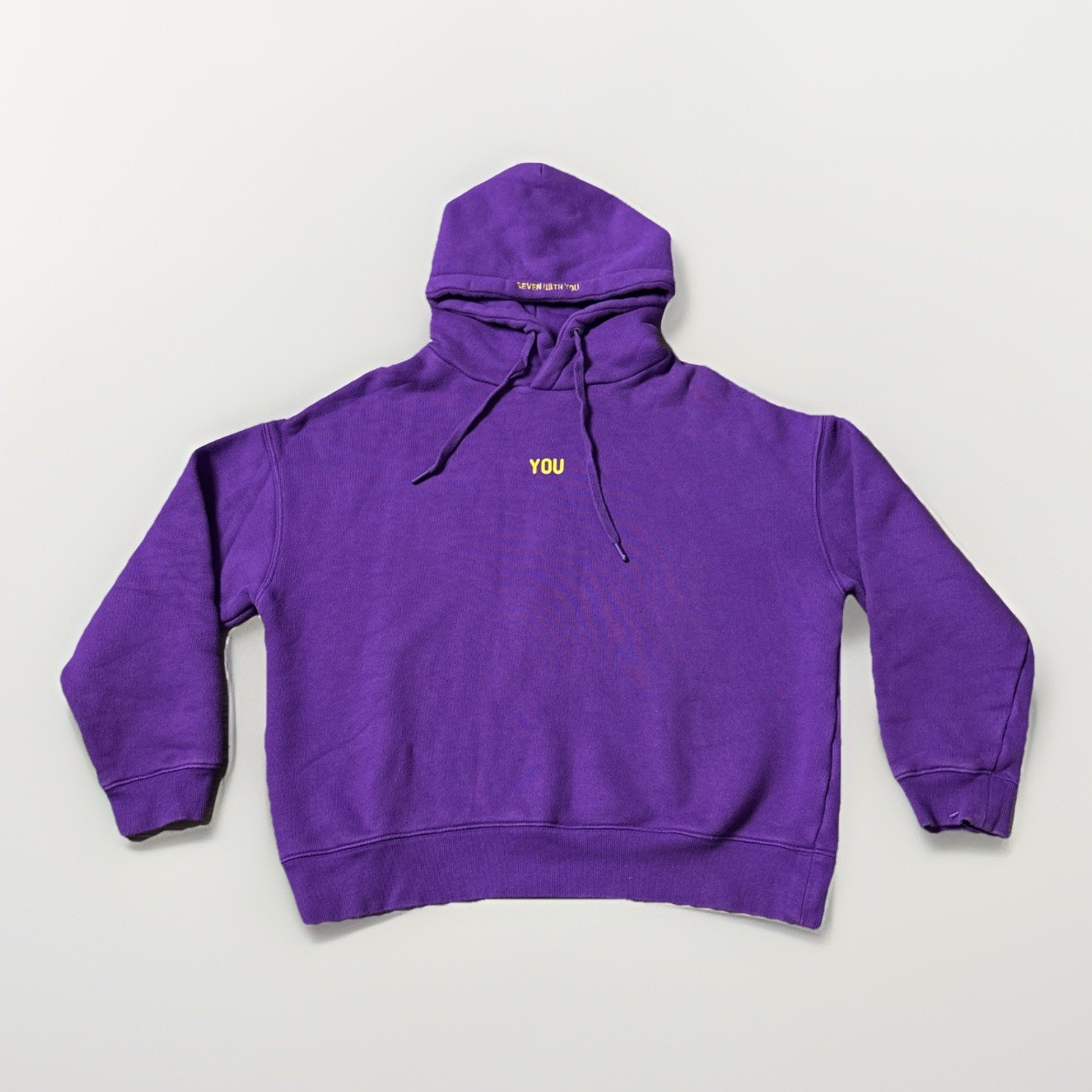 Bts jimin artist-made with you hoodie purple size large official k-pop merch