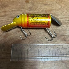 HEDON Big Bud Gold Budweiser Floating Lure for Bass, Catfish, Sea Bass Used