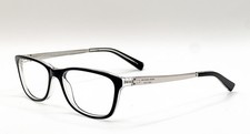 Michael Kors MK 4017 3033 Black/Silver Rectangle Authentic Eyeglass Frames 55-16