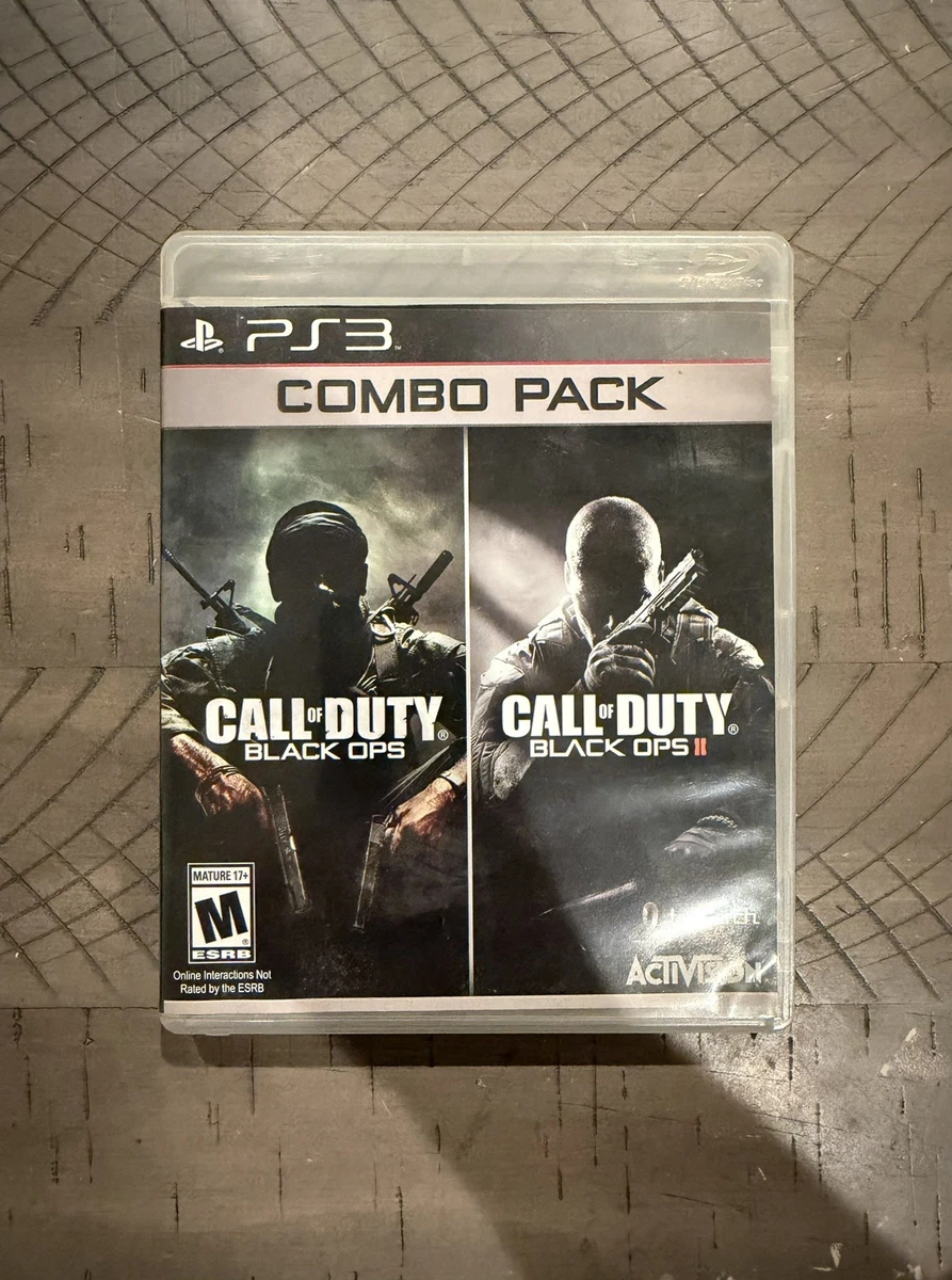 Call of Duty Black Ops 1 & 2 Sony PlayStation 3 Video Games for