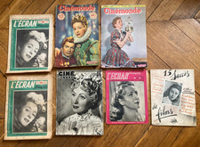DANIELLE DARRIEUX - Lot 18 Zeitschriften Foto...