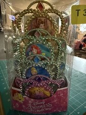 Disney Princess Dress Up Tiara with Gems Set of 4