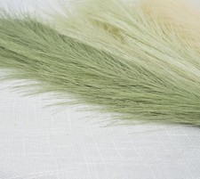 Green Pampas Grass Decor,23Inch 12pcs Faux Pampas Grass Bouquets Artificial P...