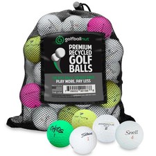 GolfBall Nut - 48 Used Golf Balls   Recycled Bulk Mix of Brands Colors for P...