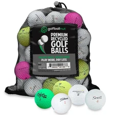 GolfBall Nut - 48 Used Golf Balls – Recycled Bulk Mix of Brands  Colors for P...