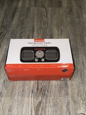 NEW AIWA Handy Mate Radio w/Solar Charging, Fan, Flashlight AI6022-BLK