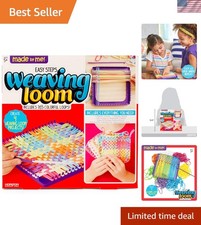 Multicolor Easy Steps Weaving Loom for Kids - Perfect Craft Kit for Beginners