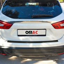Ladekantenschutz Stoßstange für Nissan Qashqai J11 2013-17 Pre-FL Echt Carbon