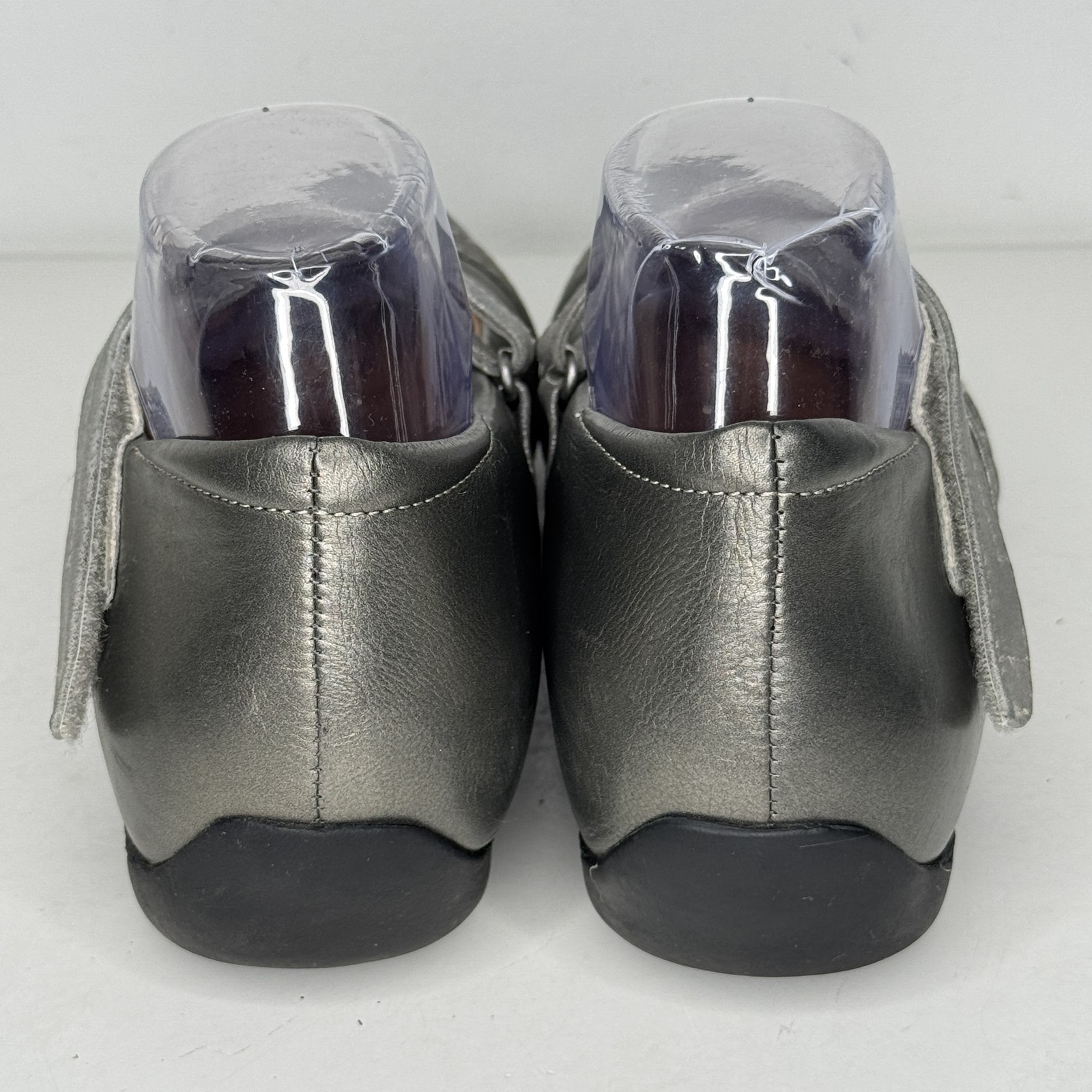 SAOLA Scarpe Ziera donna misura 7 5 argento metallizzato Mary Jane ballerine suola estrema comfort