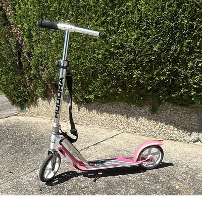 HUDORA Big Wheel Cityroller 8 Zoll klappbar, verstellbar, Ständer, 100 kg