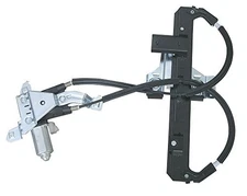  Fit Rear Driver (left) Side Power Window Regulator w/Motor For 02-06 Cadillac 