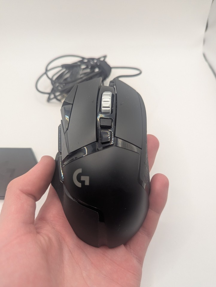 Logitech G502 Hero gaming Mouse Spares Repairs USB black Broken Wire | eBay