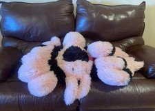 Jumbo Spider Plush Pink & Black 45" Valentine's Day Way To Celebrate VIRAL