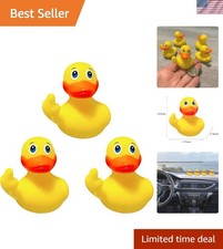 3pcs Funny Middle Finger Rubber Ducks - Perfect for Parties  Baby Showers