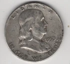 1953 D FRANKLIN HALF DOLLAR 90% SILVER 50¢ DENVER MINT UNITED STATES OF AMERICA