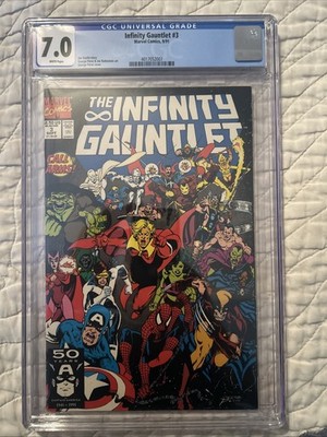 The Infinity Gauntlet #3 (Marvel Comics September 1991) CGC 7.0