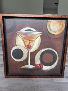 Bassett Fine Art Manhattan Cocktail Canvas Wall Art