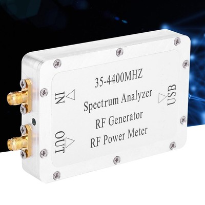 35-4400 MHz Spectrum Analyzer Aluminium Alloy Shell Sweep Signalquelle Leis AL