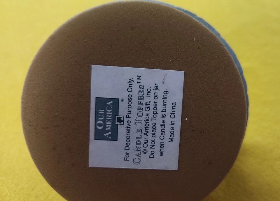 Our America Swan Family Vela Tarro Topper para Yankee Candle Foto 3 de 4