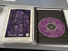 Ultimate Mortal Kombat 3 (SEGA Saturn, 1996) Complete W Reg - Tested - Authentic