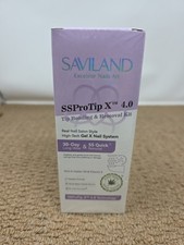 Saviland Excelsior Nail Art SSProTip X 4.0 Tip Bonding Removal Kit Vegan New