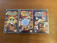 Naruto Ultimate Ninja Heroes + Heroes 2 Phantom Fortress + Heroes 3 PSP