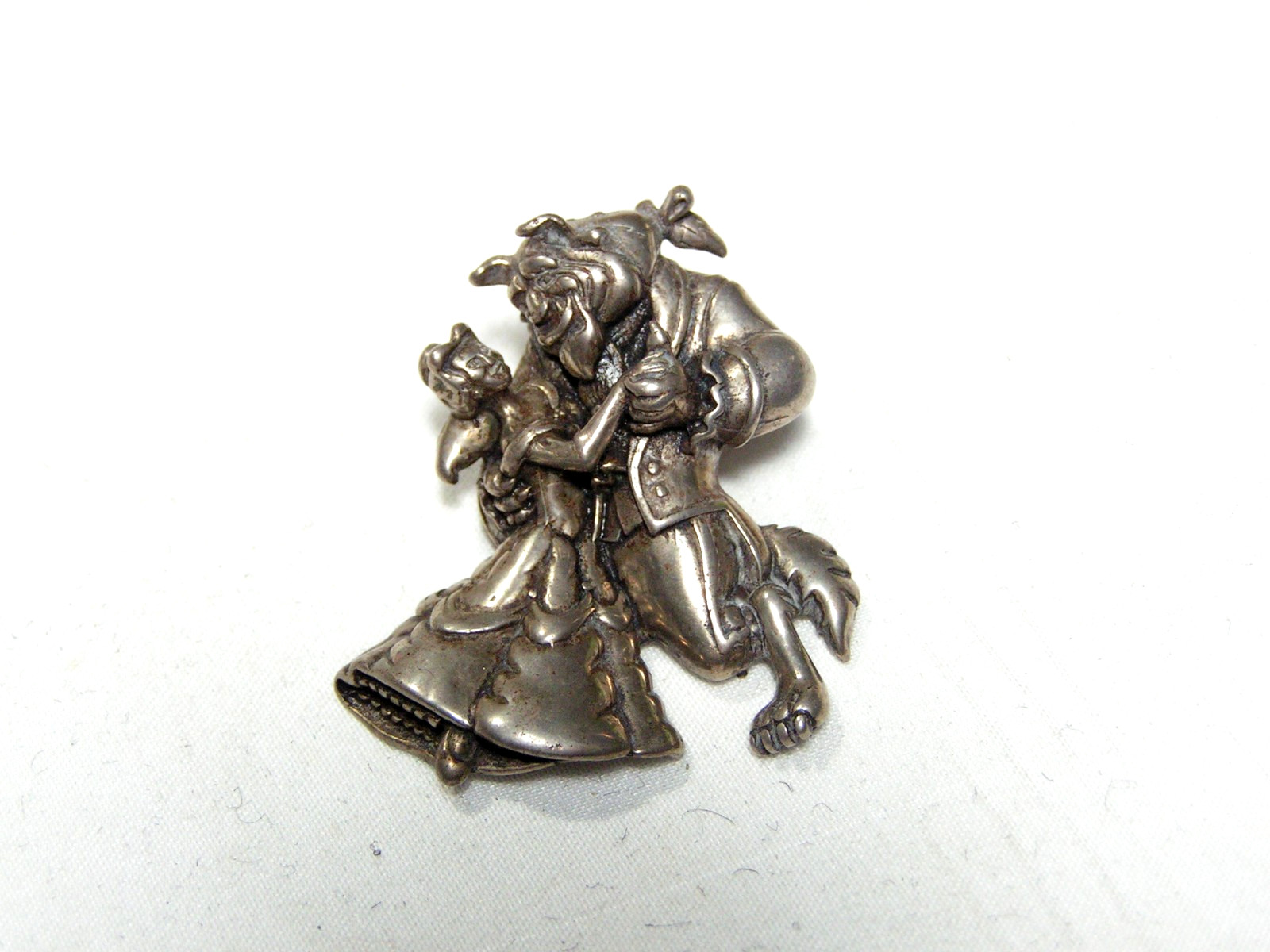 ...Disney Sterling Silver Beauty and the Beast Ta… - image 2