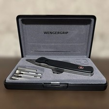 Wenger Vintage Grip Multi Tools Swiss Rare Box