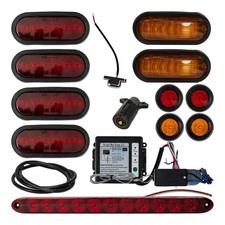 Gooseneck Trailer Oval Led Light Kit Gooseneck Trailer Oval Led Light Kit