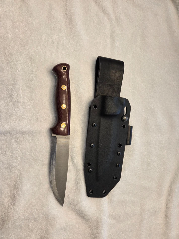 Blind Horse Knives Forest Trail O1 with Kydex Sheath Used - Изображение 2 из 2