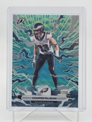 COOPER DEJEAN 2025 TOPPS RESURGENCE AQUA SURGE /250 #82 EAGLES Q6563
