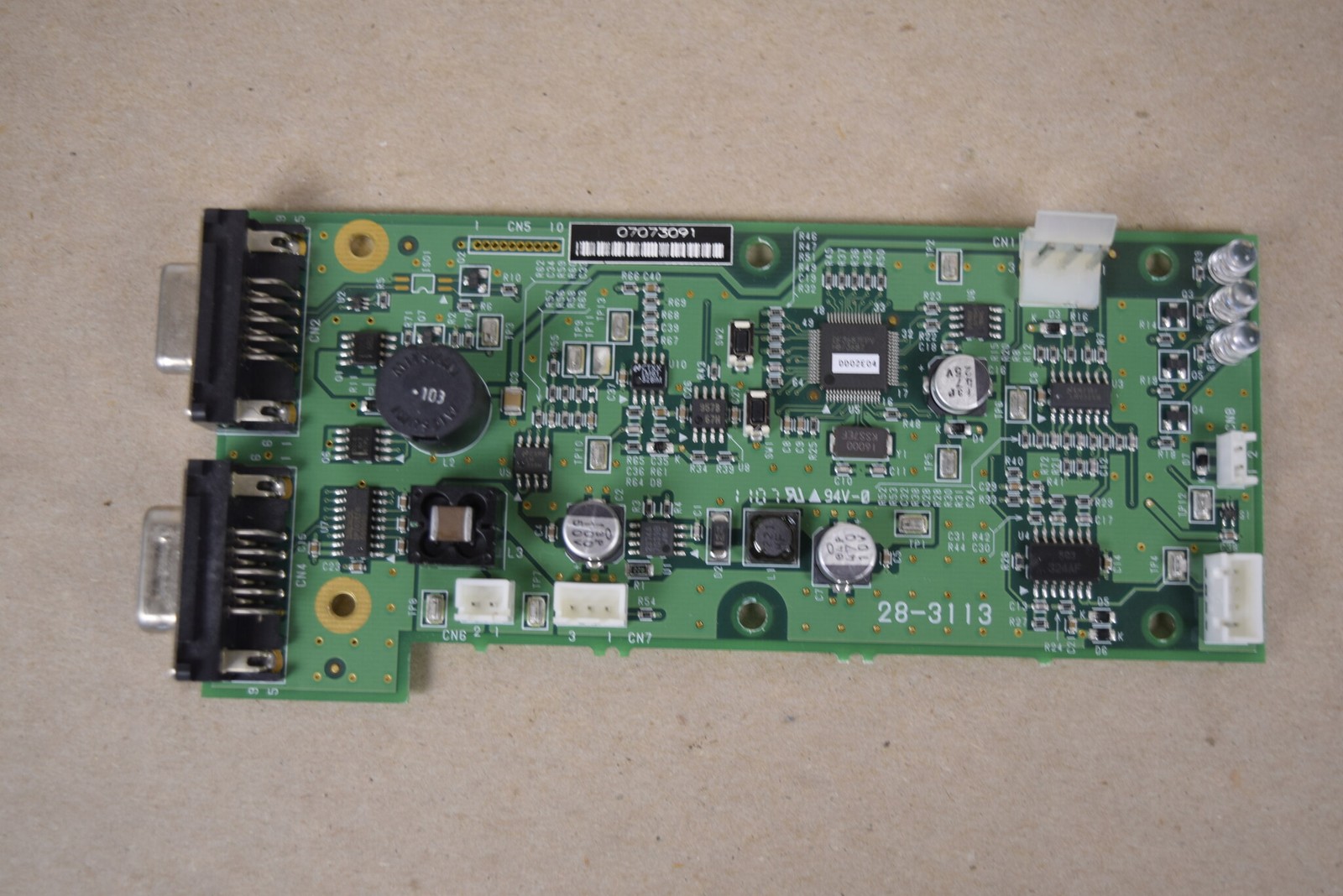 Agilent G1379B Micro Degasser Main Board 28-3113 ERC - As-Is / For Parts