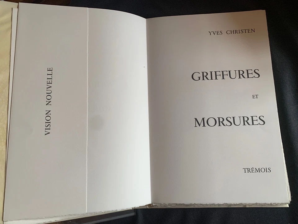 Pierre-Yves Trémois / Yves Christen - Griffures et Morsures – Vision Nouvelle - Photo 3/4