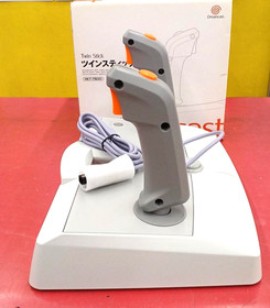 Sega Dreamcast Twin Stick HKT-7500 w/ box Excellent Used Condition Japan