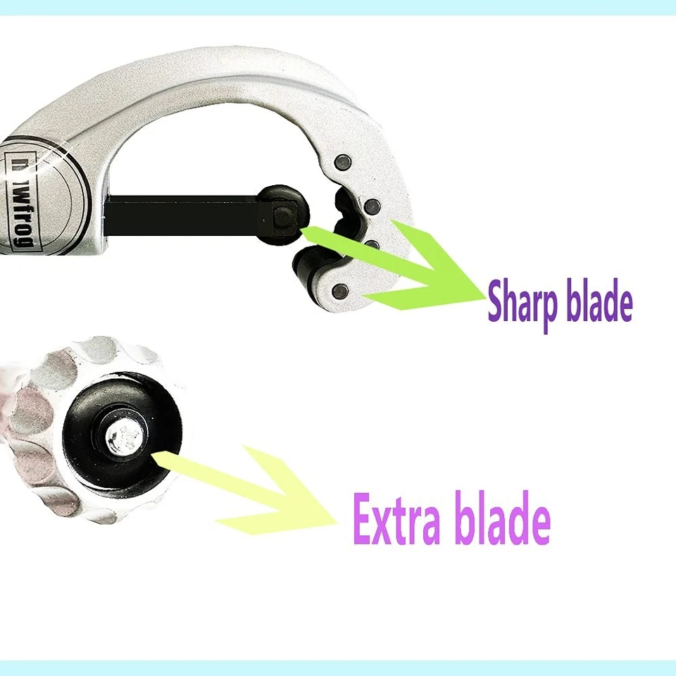 Tubing and Pipe Cutter 1/4 to 2-5/8 Inch with Extra Blade for Pipe Copper Thi... - Image 3 of 4