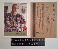 JB0044 FRANK KOZIK Very Rare SAMPLE VARIATION Artist ROOKIE Card