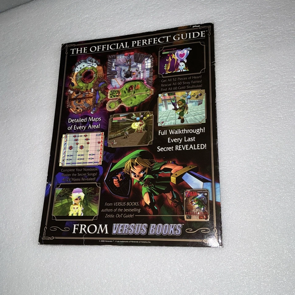 The Legend Of Zelda Majora’s Mask Official Perfect Guide Versus Books +POSTER - Image 4 of 4