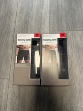 6-Pack TOMMY JOHN Essential Modal Boxer Briefs Men  s Size M Silky Soft New