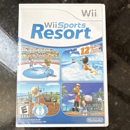 Nintendo Wii Sports Resort Complete Manual Case E-Everyone NTSC-U/C